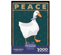 1000 Piece Jigsaw Puzzle for Adults Peace Was Never An Option Jigsaws for Adults Family Game Analysis And Logic Difficult And Challenge 38x26cm/1000pcs