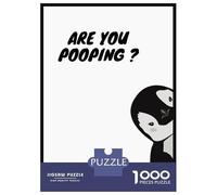 1000 Piece Jigsaw Puzzle for Adults Penguin Are You Pooping Puzzles for Adults Relaxing Games Pattern Assembly for Is Ideal As A Gift 38x26cm/1000pcs