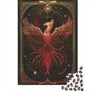 1000 Piece Jigsaw Puzzle for Adults, Phoenix Rebirth, 70x50cm/1000pcs, Relaxing Winter Hobby, Quiet Evening Leisure And Cosy Evenings