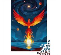 1000 Piece Jigsaw Puzzle for Adults, Phoenix Rising from Water