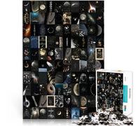 1000 Piece Jigsaw Puzzle for Adults Planet mosaic art Stress Reliever Staycation Kill time 26x38cm Great gifts and toys for Age 14 Years Up