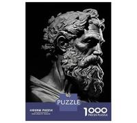 1000 Piece Jigsaw Puzzle for Adults Plato Philosopher Puzzles for Adults Fun Games Precision Cutting Difficult And Challenge 38x26cm/1000pcs