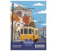 1000 Piece Jigsaw Puzzle for Adults Porto Portugal Puzzles for Adults Relaxing Games Pattern Assembly for Is Ideal As A Gift 38x26cm/1000pcs
