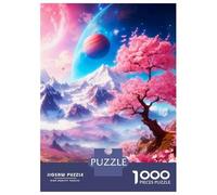 1000 Piece Jigsaw Puzzle for Adults Powerful Blue Puzzles for Adults Fun Games Precision Cutting Difficult And Challenge 70x50cm/1000pcs