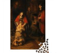 1000 Piece Jigsaw Puzzle for Adults, Prodigal Son Rembrandt Painting