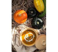 1000 Piece Jigsaw Puzzle for Adults, Pumpkin and Porridge, Decorative Paintings, Challenging Games for Family Home Decoration, Gifts, 50 x 70 cm