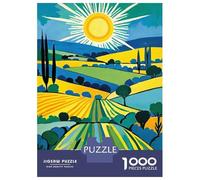 1000 Piece Jigsaw Puzzle for Adults Pure Iowa Sunshine Jigsaw Toy Wall Decor Difficult Hard Unique Gifts for Birthday And Christmas 52x38cm/1000pcs