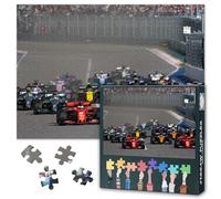 1000 Piece Jigsaw Puzzle for Adults - Race Car Russia 2019 Pictur -Racing Car, 50x70cm Mindful Challenge, Collectors Edition, for Puzzle Enthusiasts & Family Fun