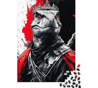 1000-Piece Jigsaw Puzzle for Adults, Raptor T-rex Dinosaur King, 52x38cm/1000pcs, Gift for Puzzle Lovers, Screen-Free Leisure And Evening Downtime