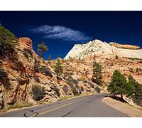 1000 Piece Jigsaw Puzzle for Adults-Relax Puzzles Games - Road desert turn 75x50cm