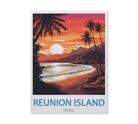 1000 Piece Jigsaw Puzzle for Adults，Reunion Island France，Paper Puzzle - for Adults Teens Educational Toys Gifts（50x70cm）-EH60