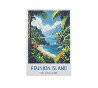 1000 Piece Jigsaw Puzzle for Adults，Reunion Island National Park，Paper Puzzle - for Adults Teens Educational Toys Gifts（50x70cm）-FY59