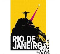 1000 Piece Jigsaw Puzzle for Adults, Rio De Janeiro Travel, 52x38cm/1000pcs, Shared Puzzle Activity, Quiet Home Time And Weekend Downtime