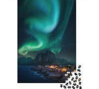 1000-Piece Jigsaw Puzzle for Adults, Rise Up, 38x26cm/1000pcs, A Calm After-work Activity; White Card Pieces with Reduced Dust