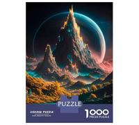 1000 Piece Jigsaw Puzzle for Adults Rocky Castle Adult Jigsaw Puzzle Toy Wall Decor Precision Cutting Unique Gifts for Birthday And Christmas 52x38cm/1000pcs