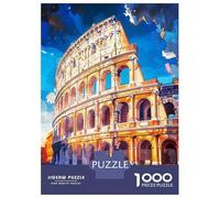 1000 Piece Jigsaw Puzzle for Adults Roma Art Puzzles for Adults Relaxing Games Pattern Assembly for Is Ideal As A Gift 70x50cm/1000pcs