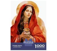 1000 Piece Jigsaw Puzzle for Adults Saint Mary Magdalene Divine Feminine Painting Jigsaw for Adults Relaxing Games Stress Reliever Birthday And Unique Gifts 52x38cm/1000pcs