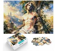 1000 Piece Jigsaw Puzzle for Adults, Saint Sebastian Arrows Tree | As a Christmas gift idea: Adult jigsaw puzzle with 1000 pieces turns winter downtime into puzzle time.