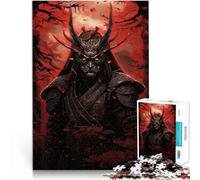 1000 piece jigsaw puzzle for adults Samurai Art Made of cardboard，for age 14 years and over Each piece is unique - Fun and challenging game for the whole for friends and family。