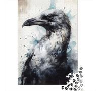 1000 Piece Jigsaw Puzzle for Adults, Seagull Beauty Watercolor, 38x26cm/1000pcs, Shared Puzzle Activity, Relaxing Evenings And Weekend Downtime