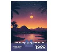 1000 Piece Jigsaw Puzzle for Adults Sharm El-Sheikh Egypt Sunset Landscape Jigsaw Toy Wall Decor Difficult Hard Unique Gifts for Birthday And Christmas 52x38cm/1000pcs
