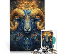 1000 piece jigsaw puzzle for adults sheep head art Made of cardboard,for 14+ Vacation at home: killing time Games Toys Gift。size:26x38cm/10.24x14.96inch