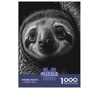 1000 Piece Jigsaw Puzzle for Adults Sloth Puzzles for Adults Relaxing Games Pattern Assembly for Is Ideal As A Gift 38x26cm/1000pcs