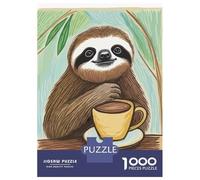1000 Piece Jigsaw Puzzle for Adults Smile Sloth Puzzles for Adults Relaxing Games Pattern Assembly for Is Ideal As A Gift 70x50cm/1000pcs