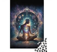 1000-Piece Jigsaw Puzzle for Adults, Soul Inner Harmonization, 38x26cm/1000pcs, Indoor Family Activity, Quiet Home Time And Weekend Downtime