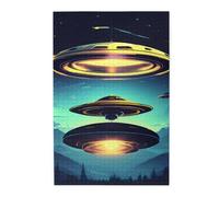 1000 Piece Jigsaw Puzzle for Adults,Spacecraft descend, Puzzles with Letters on Back, Challenging Puzzle for Game Night Home Décor, 19.7 x 29.5