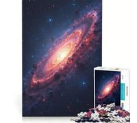 1000 Piece Jigsaw Puzzle for Adults Spiral Galaxy Artwork, Relaxing Games, Difficult And Challenge, Unique Birthday And Gifts 38x26cm