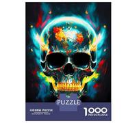 1000 Piece Jigsaw Puzzle for Adults, Spooky Artwork, Creative Leisure Activity, Festive Season Fun, Premium Thick Cardboard, 70x50cm/1000pcs
