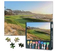 1000 Piece Jigsaw Puzzle for Adults Spyglass Hill Golf Course California Wall Art Premium Coastal Landscape Puzzle Challenging Game for Home Office Decor 27.5x19.7 Inches