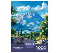 1000 Piece Jigsaw Puzzle for Adults Stone Path to Mountain View Jigsaw for Adults Hands-on Game Improve Memory Birthday And Unique Gifts 52x38cm/1000pcs