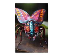 1000 Piece Jigsaw Puzzle for Adults,Strange Insects, Puzzles with Letters on Back, Challenging Puzzle for Game Night Home Décor, 19.7 x 29.5