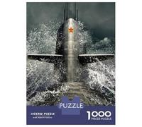 1000 Piece Jigsaw Puzzle for Adults Submarine Puzzles for Adults Relaxing Games Pattern Assembly for Is Ideal As A Gift 38x26cm/1000pcs