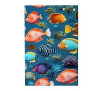 1000 Piece Jigsaw Puzzle for Adults,Submarine Reef Fish, Puzzles with Letters on Back, Challenging Puzzle for Game Night Home Décor, 19.7 x 29.5