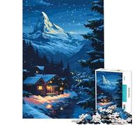 1000 Piece Jigsaw Puzzle for Adults Switzerland Pixel Art Toy Intellectual Game Family Game Pattern Assembly Great Gifts And Toys (Size 38x26cm)