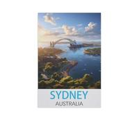 1000 Piece Jigsaw Puzzle for Adults，Sydney Australia，Paper Puzzle - for Adults Teens Educational Toys Gifts（50x70cm）-FQ79