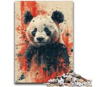 1000 Piece Jigsaw Puzzle for Adults Teens Animal Panda Educational Family Game Is Ideal As Gifts for The Whole Family for 14+ 26x38cm