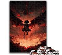 1000 Piece Jigsaw Puzzle for Adults Teens Anime Demon Angel Challenging To Complete But Fun And Humorous Birthday Present, Gifts, Wall Art 26x38cm