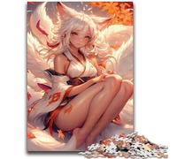 1000 Piece Jigsaw Puzzle for Adults Teens Anime Elf Girl for 14+ Difficult to Complete But Fun And Humorous Birthday Gift 38x26cm