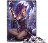 1000 Piece Jigsaw Puzzle for Adults Teens Anime Fox Girl for And 14 Years And over Impossible Game Christmas Birthday Gift 26x38cm