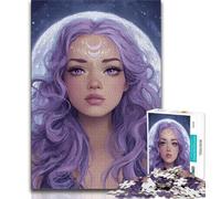 1000 Piece Jigsaw Puzzle for Adults Teens Anime Girl,Help The Brain Exercise Addictive Toys to Cultivate Patience Wall Decoration (75x50cm)