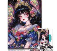 1000 Piece Jigsaw Puzzle for Adults Teens Anime Girl,Toys Educational Games Stress Relieving Unique Home Decor And Gifts (75x50cm)