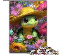 1000 Piece Jigsaw Puzzle for Adults Teens Baby Turtle, Suitable for People Aged 14 And Above Challenging To Complete But Fun And Humorous Great Gift (Size 26x38cm)