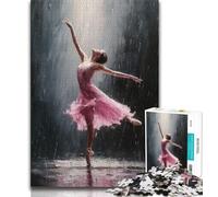 1000 Piece Jigsaw Puzzle for Adults Teens Ballet Dancer Adult Jigsaw,Artistic Wall Decor & Birthday Gift Idea for Friends, Home Office (size 38x26cm)