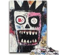 1000 Piece Jigsaw Puzzle for Adults Teens Basquiat-style Adult Puzzles,Challenging Game Gifts for Is Ideal As A Gift for The Whole Family (38x26cm)