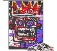 1000 Piece Jigsaw Puzzle for Adults Teens Basquiat-style Child, Decompressing Intellectual Educational Toy Is Ideal As Gifts for The Whole Family (Size 50x75cm)