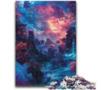 1000 Piece Jigsaw Puzzle for Adults Teens Beautiful Dreamy Scenery Jigsaw,Educational Games Home Decoration Birthday Present, Gifts, Wall Art (38x26cm)
